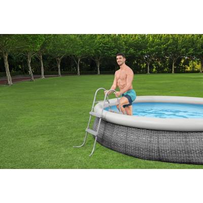 DWUSTRONNA DRABINKA DO BASENU 84 cm - BESTWAY 58430